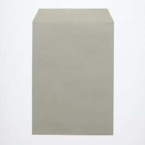 シモジマ HEIKO カラー封筒 角2 枠無 100枚 240×332mm(定形外) グレー 007529305 100枚