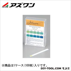 アズワン pH試験紙 pH測定領域:4.0-5.6 10×68mm 1-1746-09 100枚
