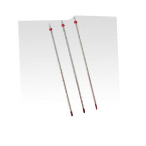 サトー 赤液棒状温度計−30〜+105℃ 1-610-07 1