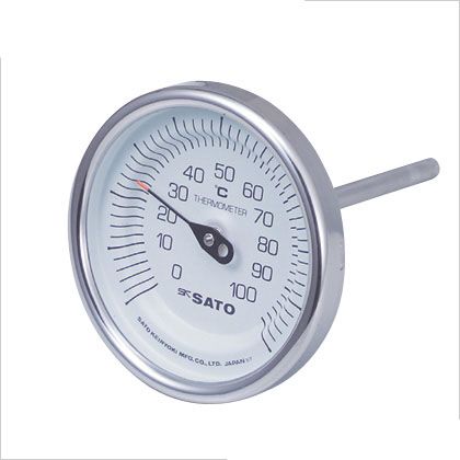 SATO バイメタル式温度計 2010-36 注目ブランド ご注文で当日配送
