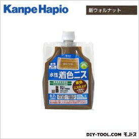 カンペハピオ 水性着色ニス（つやあり）安心・安全F☆☆☆☆塗料 125×60×180 新ウォルナット 00697653611007 1個