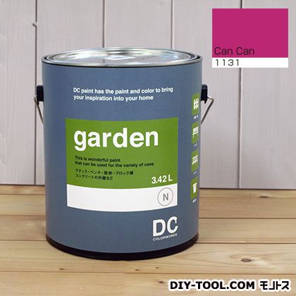 DCペイント 屋外用多用途水性塗料 Garden(屋外用ペイント) Can Can 約3.8L atom　塗料　水性塗料 【予約】