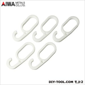 �A�C������(AIWA) �A���~�n���K�[�p�C�v�p �t�b�N �z���C�g AP-1512W 5��