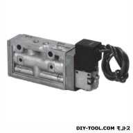 CKD 5ポート弁セレックスバルブ4Fシリーズパイロット式 幅×奥行×高さ:103.5×24×44.5mm 4F110-08-E-AC…