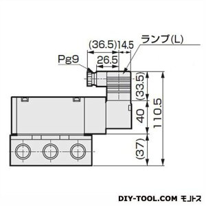 CKD ZbNXoupCbg5|[g :110.5mm 4KB410-15-L-AC100V