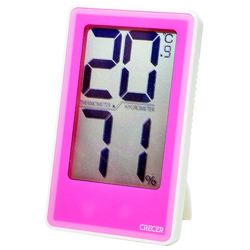 クレセル でか文字デジタル温湿度計 正規販売店 CR-2000P 1 お金を節約