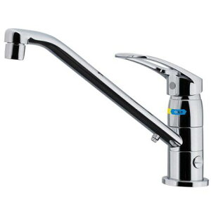 カクダイ シングルレバー混合栓(分水孔つき)(寒冷地用) 117-054K (水栓 