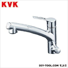 KVK 浄水器付シングルレバー式シャワー付混合栓 奥行×高さ:250×681mm KM5061NSC 1点