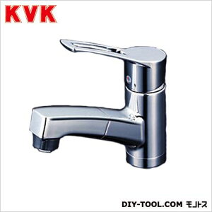 KVK 洗面用シングルレバー式シャワー付混合栓 奥行×高さ:153×625mm KM8001ZTF 1点