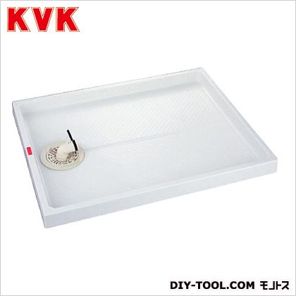 お買い得品 KVK 洗濯機パン 幅×奥行:800×640mm 1台 大幅にプライスダウン VR21-PTN