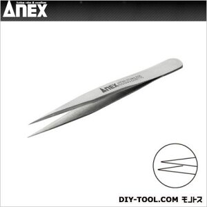 アネックス(ANEX) 高精度18-8ステンレス（SUS304）ピンセットNo.203先細小型 110mm 1点