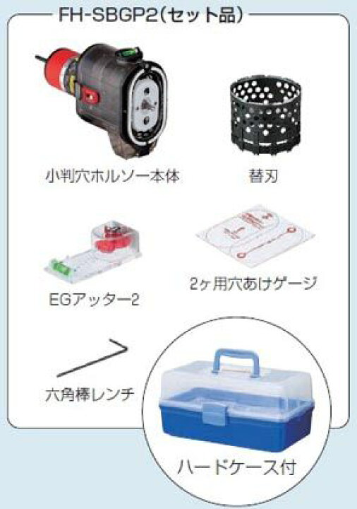 楽天市場】未来工業 小判穴ホルソー FH-SBGP2 : DIY FACTORY ONLINE SHOP