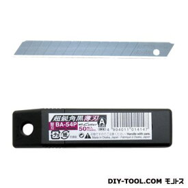 NTカッター NTカッター 替刃超鋭角黒刃 業務用 黒 BA-54P 50枚入