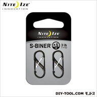 NITE IZE NiteIzeエスビナーチップ2個入チタン 33mm×12mm×6mm ブラック NI02221 1ヶ