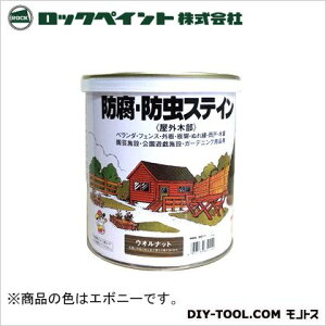 ロックペイント ナフタデコール 防腐・防虫ステイン 0.7L エボニー H85-0004-03 1缶