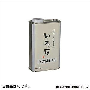 アールジェイ いろはうすめ液浸透性木材保護塗料 4L YX-04 1