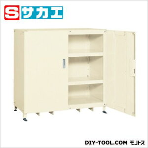 サカエ スーパージャンボ保管庫(スチール扉) アイボリー SKS126712I【2506DFD_5】