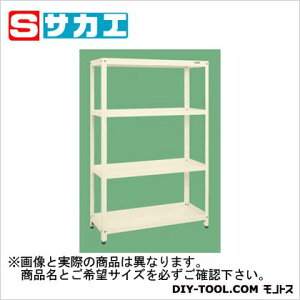サカエ スーパーラック(均等耐荷重150kg/段・4段タイプ) アイボリー SPR3114MI【2506DFD_5】