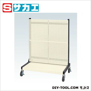 サカエ ラックシステム(ルーバーパネルタイプ移動式) アイボリー PLS2PDR【2506DFD_5】