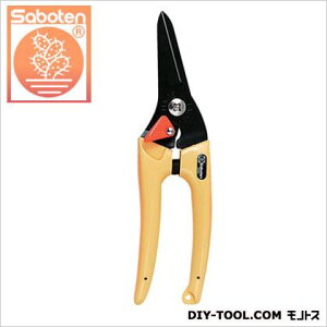 サボテン レディーススリム剪定鋏 180mm イエロー 1211-Y 1点
