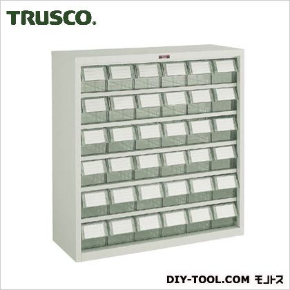 トラスコ セール価格 TRUSCO バンラックケースL型透明引出小X36個H880透明 TM 305L-N36S 代引き不可