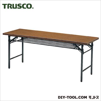 x 1820 折りたたみ会議テーブル1800X450XH700チーク トラスコ(TRUSCO) 467 01845 mm 97 x 会議用テーブル