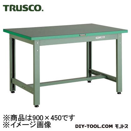 トラスコ(TRUSCO) ビニールマット張りGWP型作業台 900X450 GWP-0945E2 1点 作業台