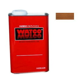 ワトコ ワトコオイル浸透性木材用塗料 3.6L ナチュラル W-01 1缶
