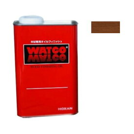 ワトコ ワトコオイル浸透性木材用塗料 3.6L チェリー W-08 1缶