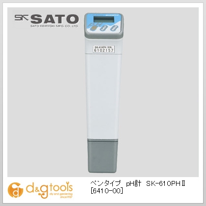 SATO 佐藤ペンタイプＰＨ計 SK-610PH2 1点 - 計測工具