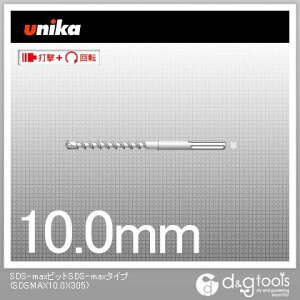 jJ SDS-maxrbgRN[gh 10mm SDSMAX10.0X305 1