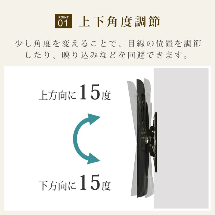 楽天市場】テレビ 壁掛け 金具 壁掛けテレビ テレビ壁掛け金具 テレビ 