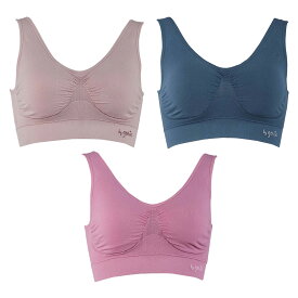 ジニエインテグレートブラ 3枚【ジニエ インテグレートブラ ノンワイヤーブラ スポーツブラ ナイトブラ ジニエブラ 下着 ブラ ブラジャー インナー 大きいサイズ 昼夜兼用 】