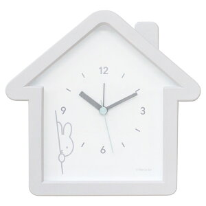 ミッフィーハウス型クロックひょっこり