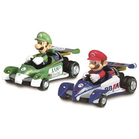 マリオカートサーキット プルバックマリオ&ルイージ2台セット