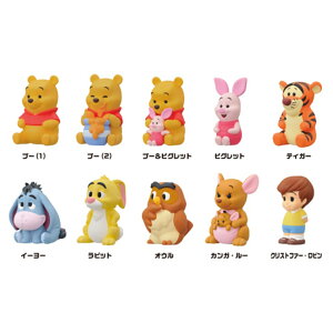 【ロット販売】 【10入】 ソフビパペットマスコット ディズニーくまのプーさん