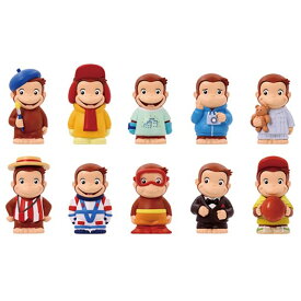 【ロット販売】 【10入】 ソフビパペットマスコット おさるのジョージ
