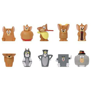 【ロット販売】 【10入】 ソフビパペットマスコット トムとジェリー