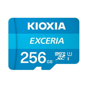 KIOXIA LINVA Ń microSD 256GB UHS-I Class10 őǏox100MB/s SDϊA_v^t KEMC-A256G