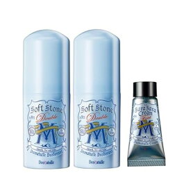 デオナチュレ 男ソフトストーンW 男性用 ワキ用 直ヌリ 制汗剤 スティック ミント ×2個(20g×2)+おまけ付き 医薬部外品