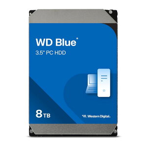 Western Digital EGX^fW^ WD Blue  HDD n[hfBXN 8TB CMR 3.5C` SATA 5640rpm LbV256MB WD80EAAZ-AJP GRpbP[W