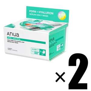 2�� ANUA �A�k�A PDRN�q�A�������_�Z�����f�C���[�}�X�N�p�b�N 30������×2 �t�F�C�X�p�b�N