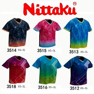 ★5倍ポイント★ランキング受賞 【888円割引商品】卓球ユニフォーム NITTAKU製 スポーツウェア 吸汗速乾…