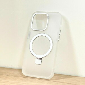 �X�}�z�P�[�X iPhone�P�[�X �N���A�P�[�X �X�^���h �����O �}�O�l�b�g �}�O�Z�[�t MagSafe �ϏՌ� ������� �V���v�� �����Y ���f�B�[�X �����h�~ �N���A ���� �X�}�z �P�[�X iPhone16 / iPhone15 / iPhon