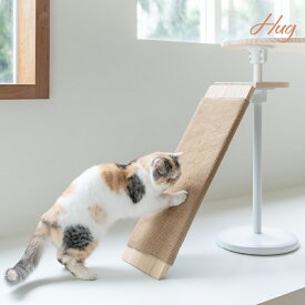 木製 爪とぎスロープ 爪とぎ ウッドステップ キャットステップ キャットウォーク キャットタワー アクセサリー シンプル おしゃれ 寝室 リビング【Hug抱抱猫跳台】【台湾直送】