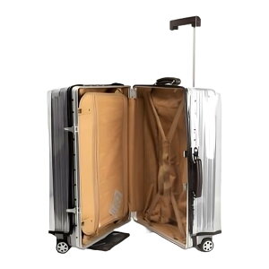 スーツケースカバー 20~30インチ 厚手取り外し不要/黒色エッジ付き/隠れ厚手 着脱不要 厚手 ファスナー付き 透明 PVC 耐摩擦 黄ばみ防止 盗難防止 汚れ防止 防水 軽量【花屋】【台湾直送】【