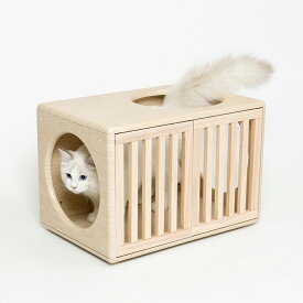 【自由組み合わせ】キャットハウス 格子戸 8種 キャットタワー ペットハウス ペット 猫 キャット ベッド ハウス タワー キューブ かわいい おしゃれ 木製 北欧 据え置き かくれんぼシ【paipaipets】【台湾直送】