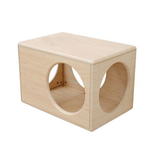 【自由組み合わせ】キャットハウス 丸穴 8種 キャットタワー ペットハウス ペット 猫 キャット ベッド ハウス タワー キューブ かわいい おしゃれ 木製 北欧 据え置き かくれんぼシ【paipaipets