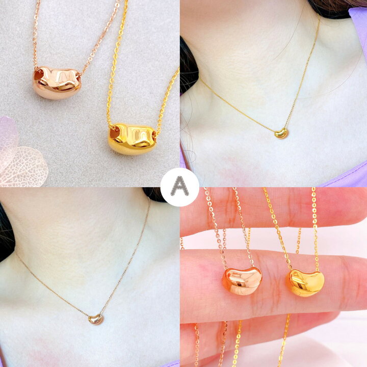 楽天市場】18K ネックレス 全4種 K18 18金 ゴールド ローズゴールド 