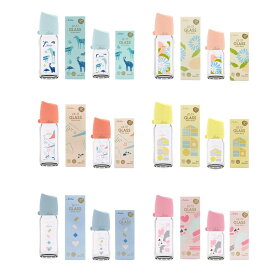 哺乳瓶 母乳実感 広口タイプ ガラス 160ml/240ml 11柄 丸穴 哺乳びん 赤ちゃん 赤ちゃん用品 赤ちゃんグッズ ベビー ベビー用品 ベビーグッズ 新生児 出産 子育て 【farlin】【sinamina】【台湾直送】【送料無料】